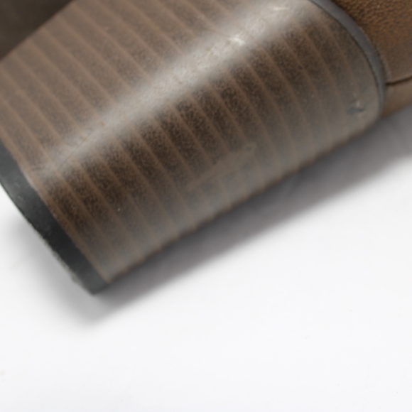 Bethany Mota Women Ankle heel lace up brown Boots - Picture 4 of 6